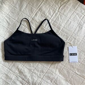 LSKD Black Lift Sports Bra